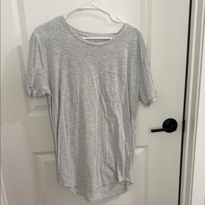 Classic Light Gray Men's Short Sleeve Tee